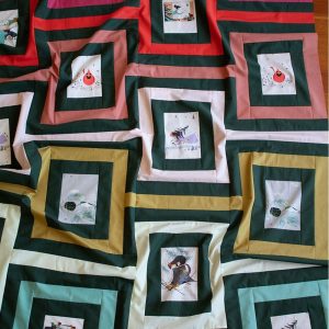 Charley Harper Holiday Cincinnati Quilt