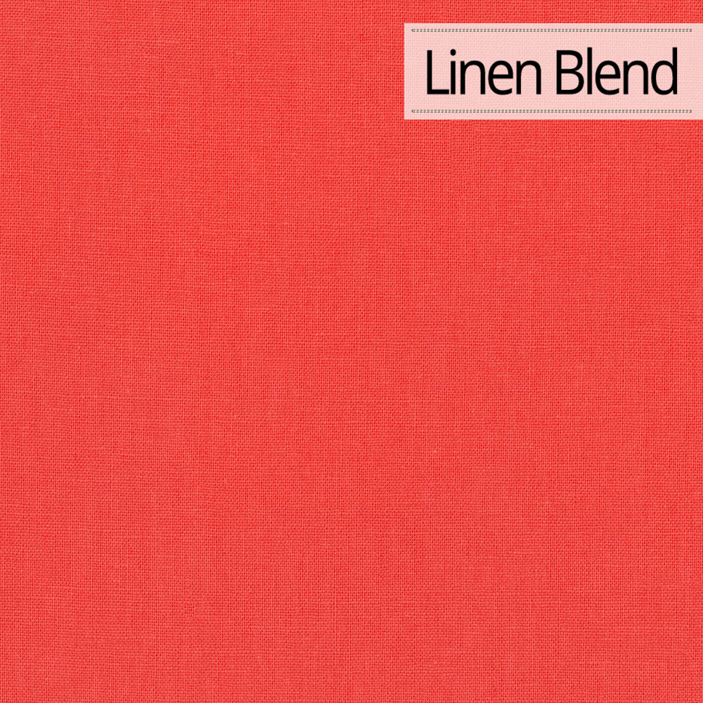 Robert Kaufman, Essex Linen Blend, Tomato Fabricworm