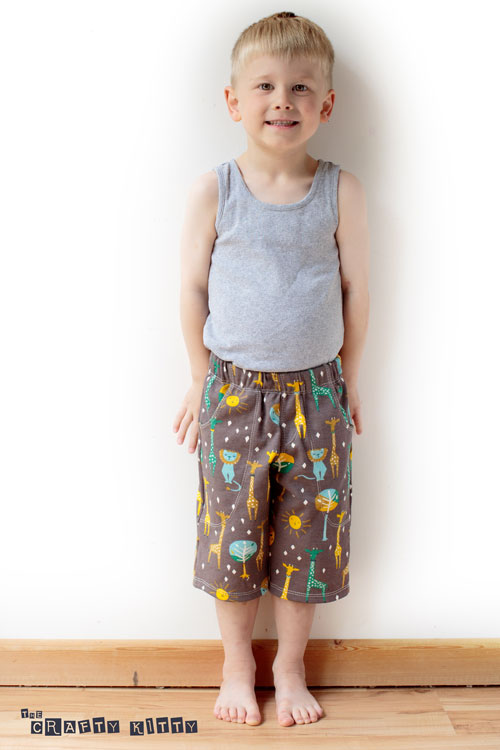 Kid's Knit Shorts by The Crafty Kitty
