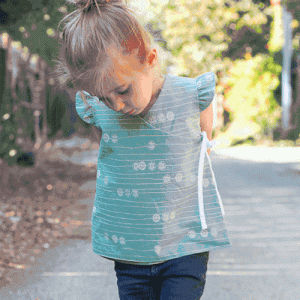 Sewing Tutorial & Free Pattern|Reversible Wrap Top by Craftiness Is Not Optional