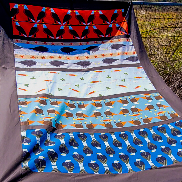 Sewing Tutorial & Free Pattern | Eagle Quilt