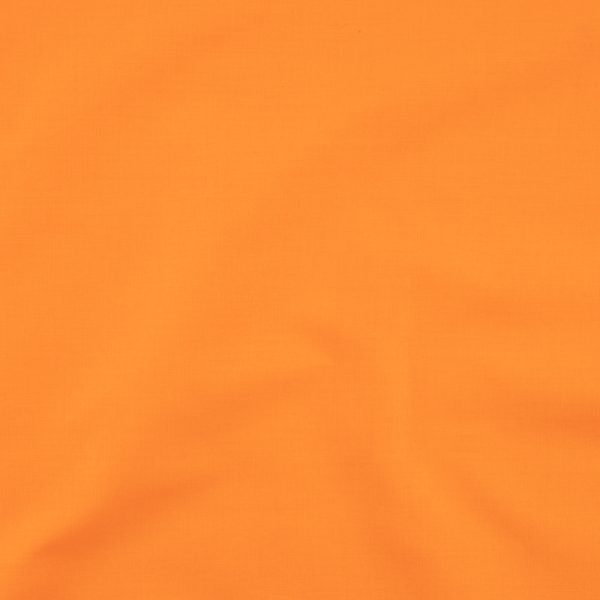 Bright Orange Solid Poplin, Mod Basics by Birch Organic Fabrics ...