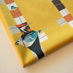 Birch Birds, Charley Harper Michigan Audubon Panel