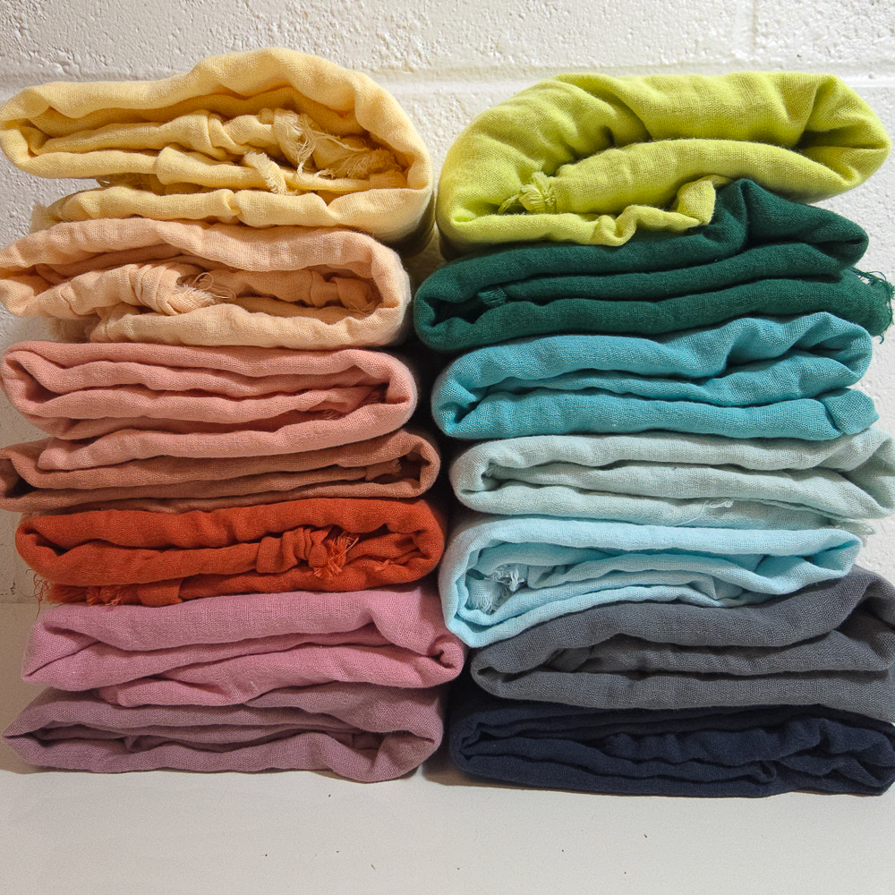 Birch Organic Solid Double Gauze