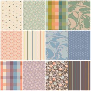 Slow Summer Fat Quarter Bundle by Suzy Quilts for Art Gallery Fabrics, Suzy Williams