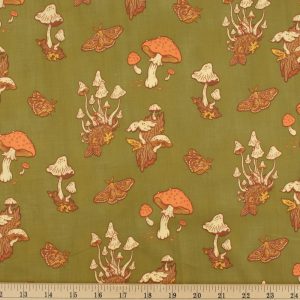 Mushrooms Mossy Lawn, The Wild Coast Lawn by Mustard Beetle