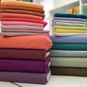 solid interlock knits