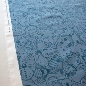 End Papers Denim, Charley Harper End Papers Basics from Birch Organic Fabrics