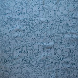 End Papers Denim, Charley Harper End Papers Basics from Birch Organic Fabrics