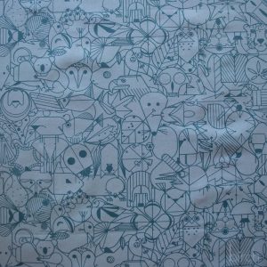 End Papers Denim, Charley Harper End Papers Basics from Birch Organic Fabrics