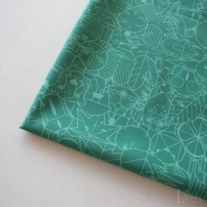 End Papers Lagoon, Charley Harper End Papers Basics from Birch Organic Fabrics