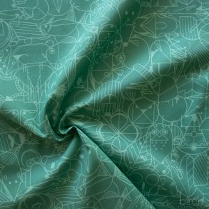 End Papers Lagoon, Charley Harper End Papers Basics from Birch Organic Fabrics