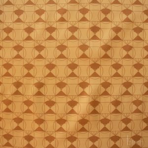 Chickadee End Papers Toffee, Charley Harper End Papers Basics from Birch Organic Fabrics