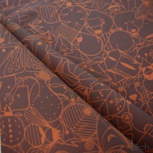 End Papers Earth, Charley Harper End Papers Basics from Birch Organic Fabrics