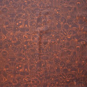 End Papers Earth, Charley Harper End Papers Basics from Birch Organic Fabrics