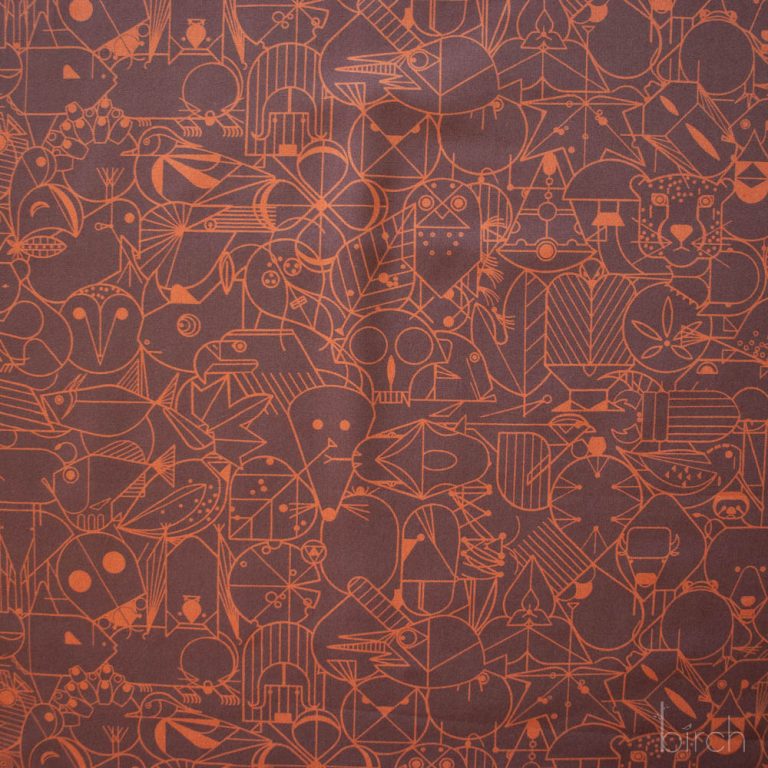 End Papers Earth, Charley Harper End Papers Basics from Birch Organic Fabrics