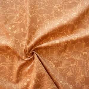 End Papers Toffee, Charley Harper End Papers Basics from Birch Organic Fabrics