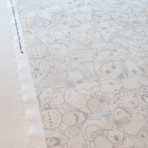 End Papers Snow, Charley Harper End Papers Basics from Birch Organic Fabrics