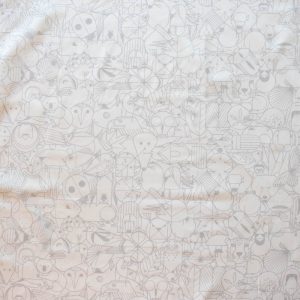 End Papers Snow, Charley Harper End Papers Basics from Birch Organic Fabrics