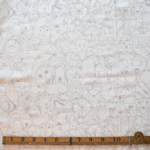 End Papers Snow, Charley Harper End Papers Basics from Birch Organic Fabrics