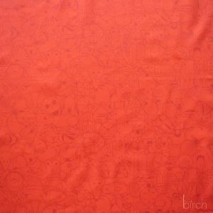 End Papers Cardinal, Charley Harper End Papers Basics from Birch Organic Fabrics