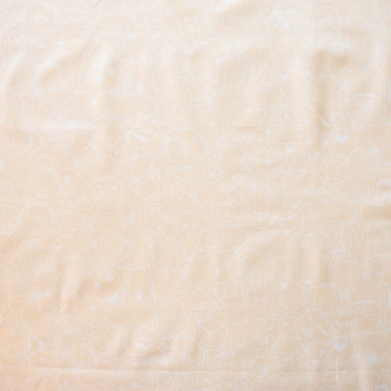 End Papers Cream, Charley Harper End Papers Basics from Birch Organic Fabrics