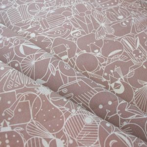 End Papers Pebble, Charley Harper End Papers Basics from Birch Organic Fabrics