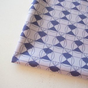 Chickadee End Papers Twilight, Charley Harper End Papers Basics from Birch Organic Fabrics