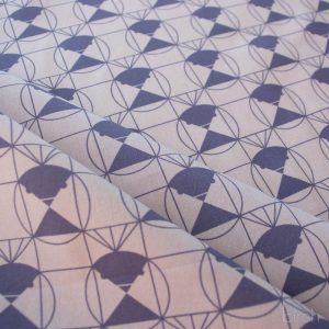 Chickadee End Papers Twilight, Charley Harper End Papers Basics from Birch Organic Fabrics