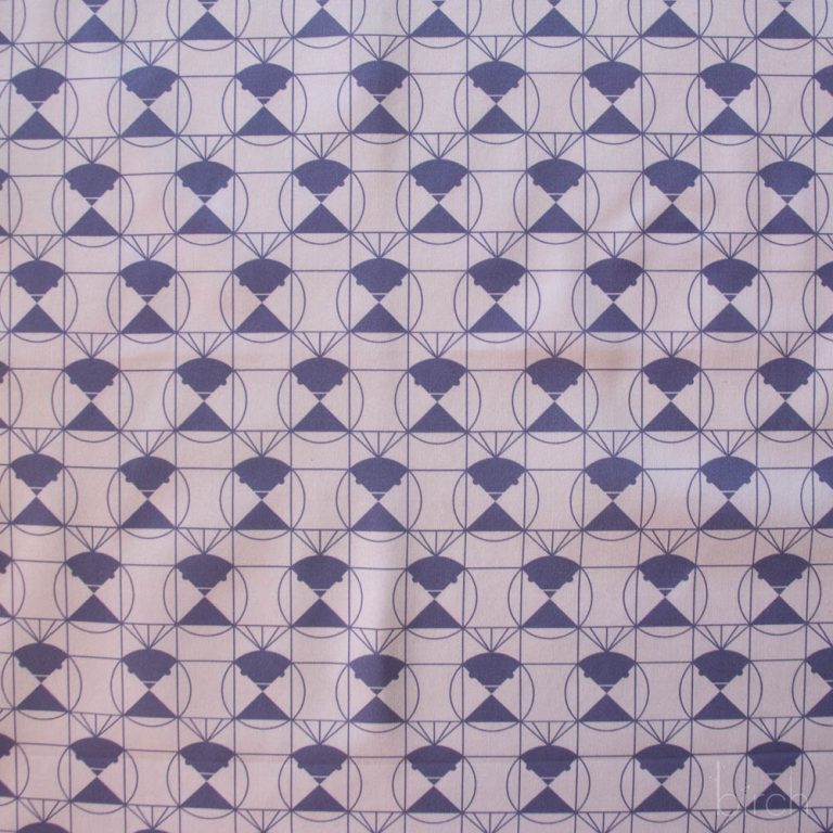 Chickadee End Papers Twilight, Charley Harper End Papers Basics from Birch Organic Fabrics