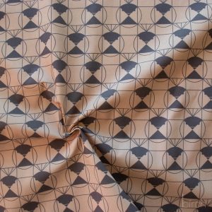 Chickadee End Papers Driftwood, Charley Harper End Papers Basics from Birch Organic Fabrics