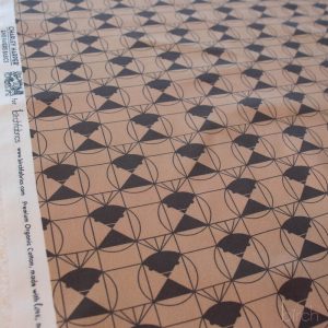 Chickadee End Papers Driftwood, Charley Harper End Papers Basics from Birch Organic Fabrics