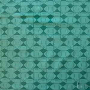 Chickadee End Papers Lagoon, Charley Harper End Papers Basics from Birch Organic Fabrics