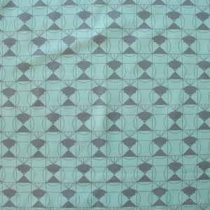Chickadee End Papers Seafoam, Charley Harper End Papers Basics from Birch Organic Fabrics