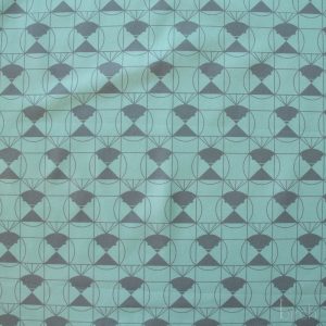 Chickadee End Papers Seafoam, Charley Harper End Papers Basics from Birch Organic Fabrics