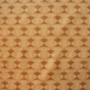 Chickadee End Papers Toffee, Charley Harper End Papers Basics from Birch Organic Fabrics