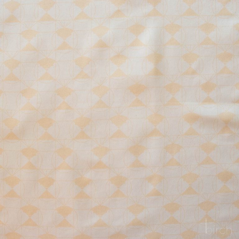 Chickadee End Papers Cream, Charley Harper End Papers Basics from Birch Organic Fabrics