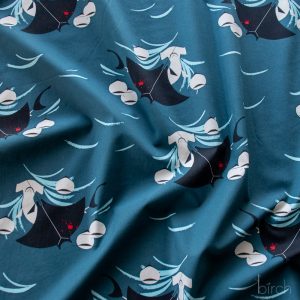 Shark Feast, Charley Harper Coastal Vol. 2 for Birch Organic Fabrics