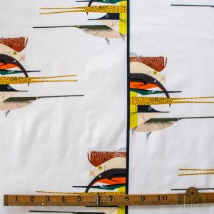Gone Fishin, Charley Harper Coastal Vol. 2 for Birch Organic Fabrics
