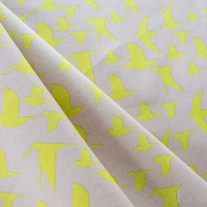 Maritime Birds Lemoncello, Charley Harper Coastal Vol. 2 for Birch Organic Fabrics