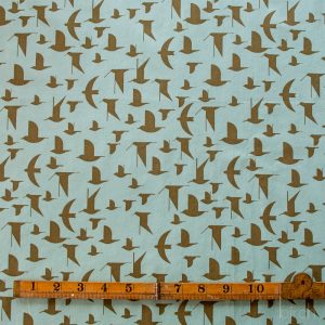 Maritime Birds Seagrass, Charley Harper Coastal Vol. 2 for Birch Organic Fabrics