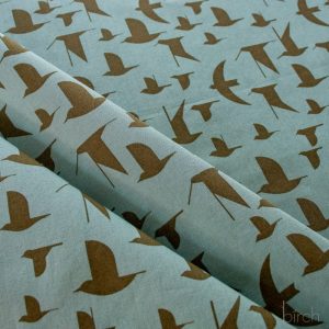 Maritime Birds Seagrass, Charley Harper Coastal Vol. 2 for Birch Organic Fabrics