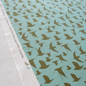 Maritime Birds Seagrass, Charley Harper Coastal Vol. 2 for Birch Organic Fabrics