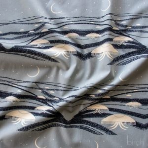 Moonjellies, Charley Harper Coastal Vol. 2 for Birch Organic Fabrics