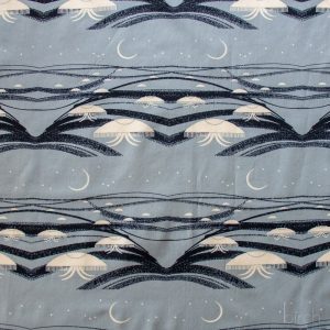 Moonjellies, Charley Harper Coastal Vol. 2 for Birch Organic Fabrics