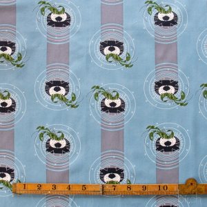 Otter vs Crawfish, Charley Harper Coastal Vol. 2 for Birch Organic Fabrics
