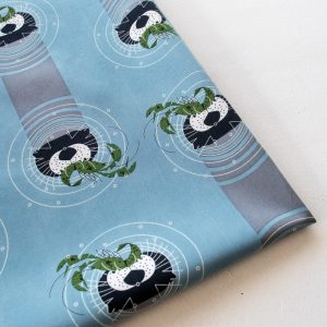 Otter vs Crawfish, Charley Harper Coastal Vol. 2 for Birch Organic Fabrics