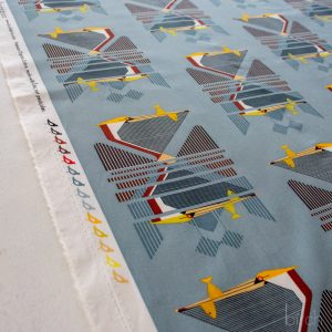 Pelican Reflection, Charley Harper Coastal Vol. 2 for Birch Organic Fabrics