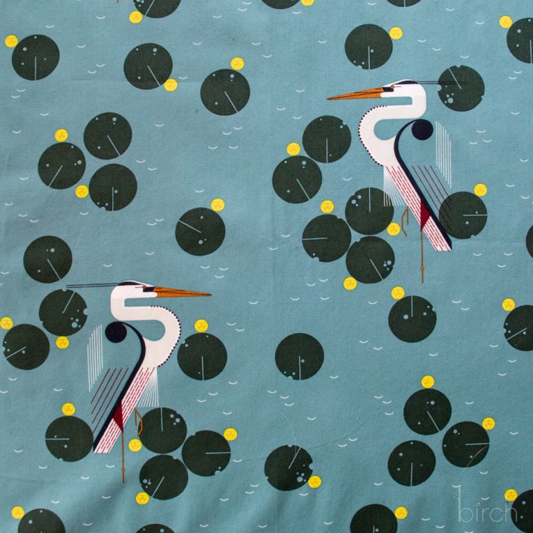 New Herondipity, Charley Harper Coastal Vol. 2 for Birch Organic Fabrics