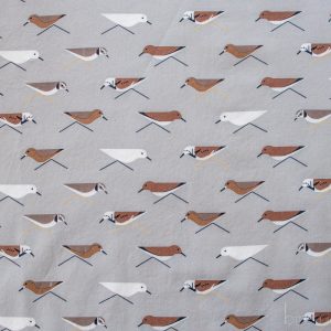 Sanderlings, Charley Harper Coastal Vol. 2 for Birch Organic Fabrics